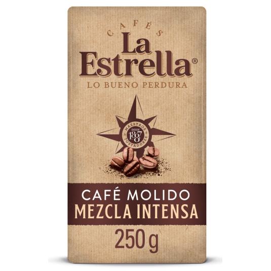 CAFÉ MOLIDO MEZCLA 50/50 ESTRELLA 250G