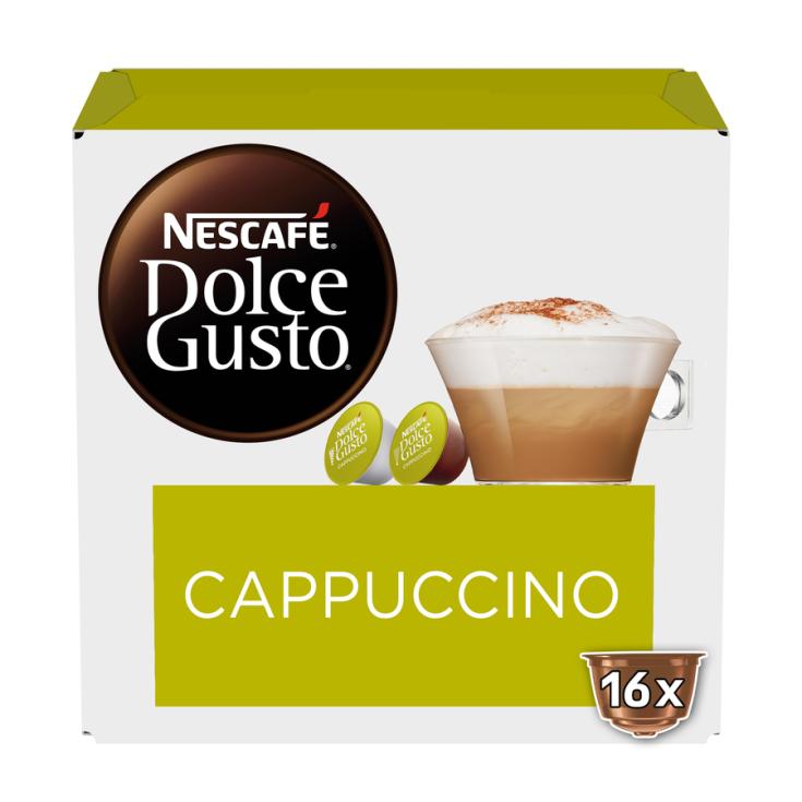 CAFÉ CÁPSULA CAPPUCCINO DOLCE GUSTO P16 186G