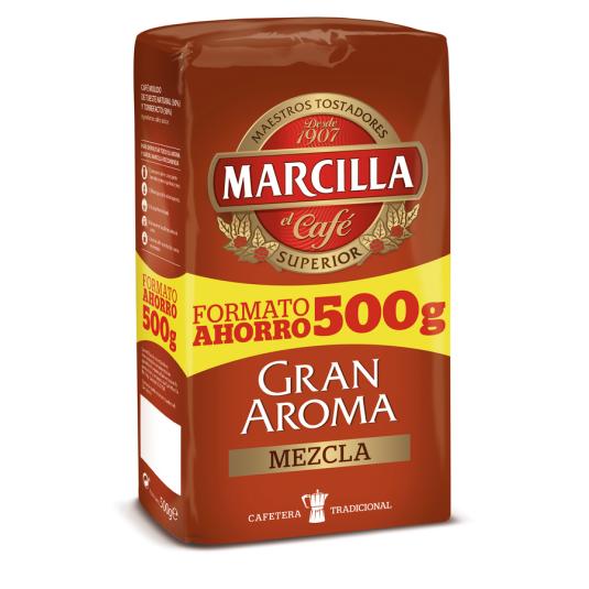 CAFE MOLIDO MEZCLA MARCILLA 500G