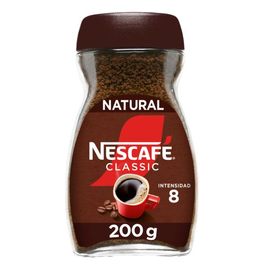 CAFÉ SOLUBLE NATURAL NESCAFÉ 200G