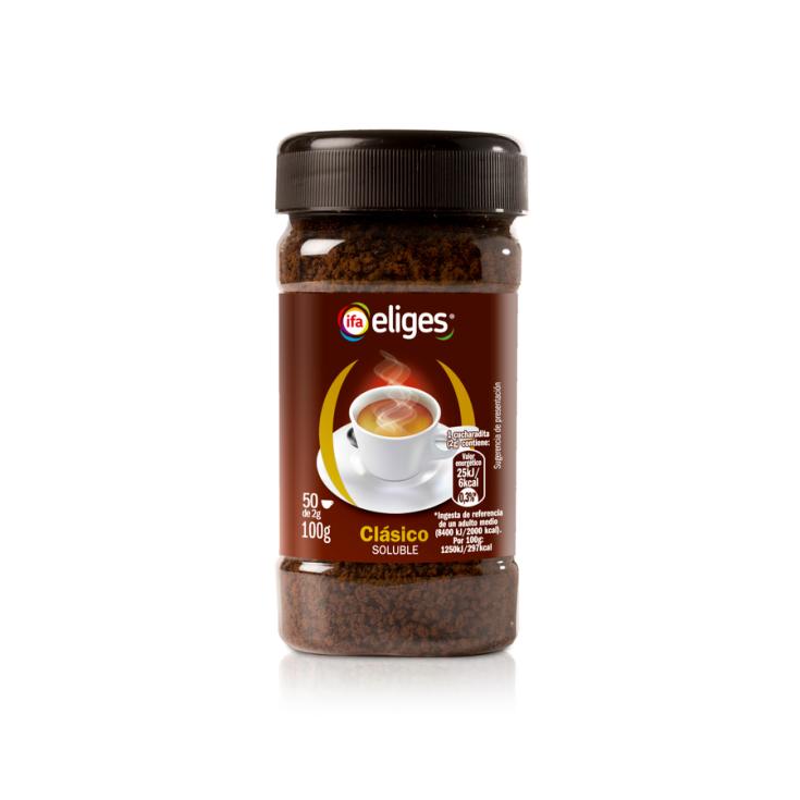 CAFÉ SOLUBLE NATURAL IFA ELIGES 100G