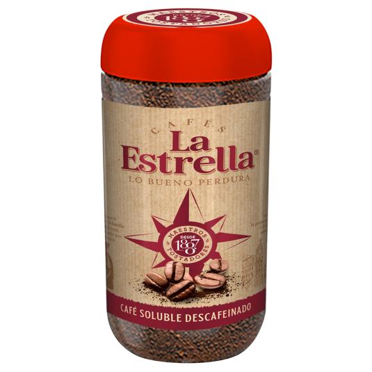 CAFÉ SOLUBLE DESCAFEINADO ESTRELLA 200G