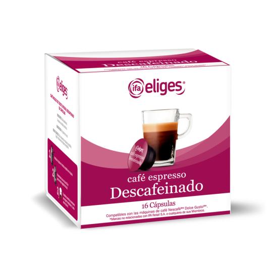 CAFÉ CÁPSULA DESCAFEINADO IFA ELIGES P16