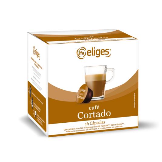 CAFÉ CÁPSULA CORTADO IFA ELIGES P16