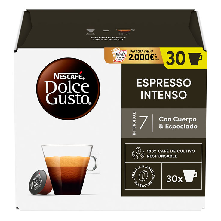 CAFÉ CÁPSULA EXPRESSO INTENSO DOLCE GUSTO P30 210G