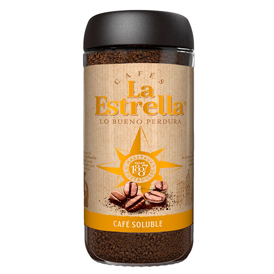 CAFÉ SOLUBLE NATURAL LA ESTRELLA 190G