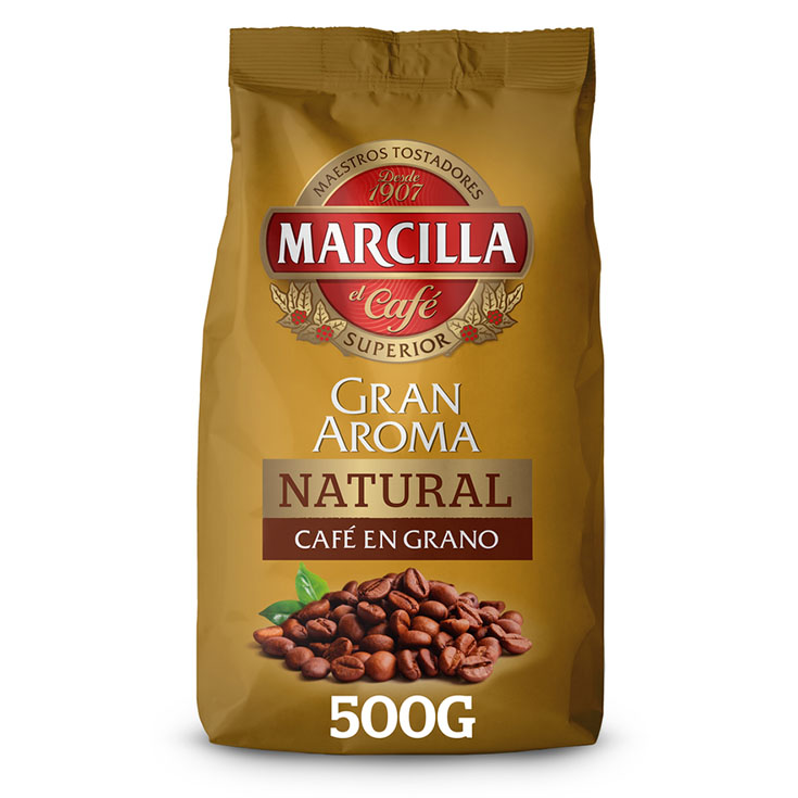 CAFÉ GRANO NATURAL MARCILLA 500G