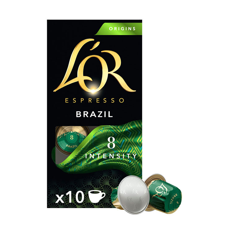 CAFÉ CAPSULAS ORIGENES BRASIL LOR P10 52G