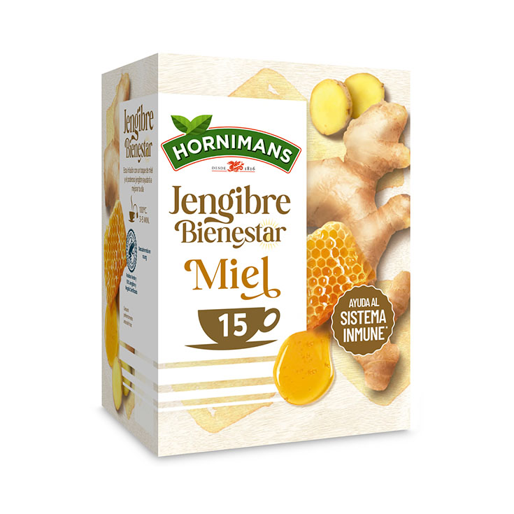 INFUSIÓN JENGIBRE/MIEL HORNIMANS P15