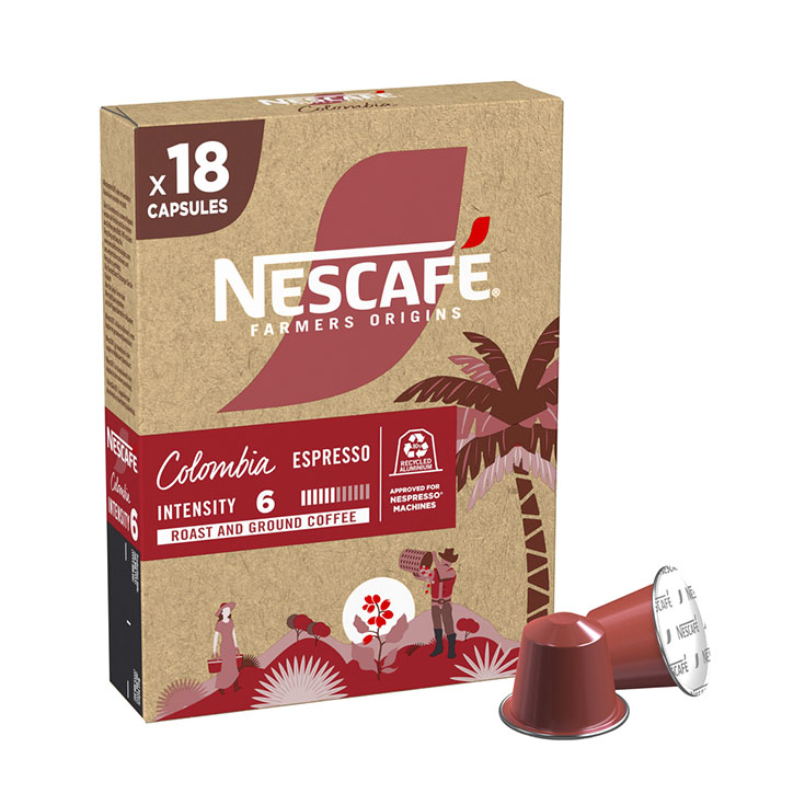 CAFÉ CAPSULAS COLOMBIA NESCAFÉ P18 79.2G