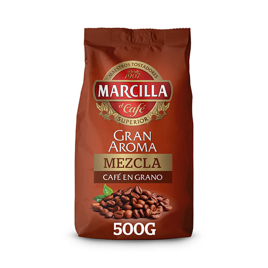 CAFÉ GRANO MEZCLA MARCILLA 500G