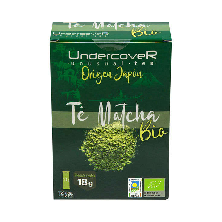 TE MATCHA BIO UNDERCOVER P12 18G