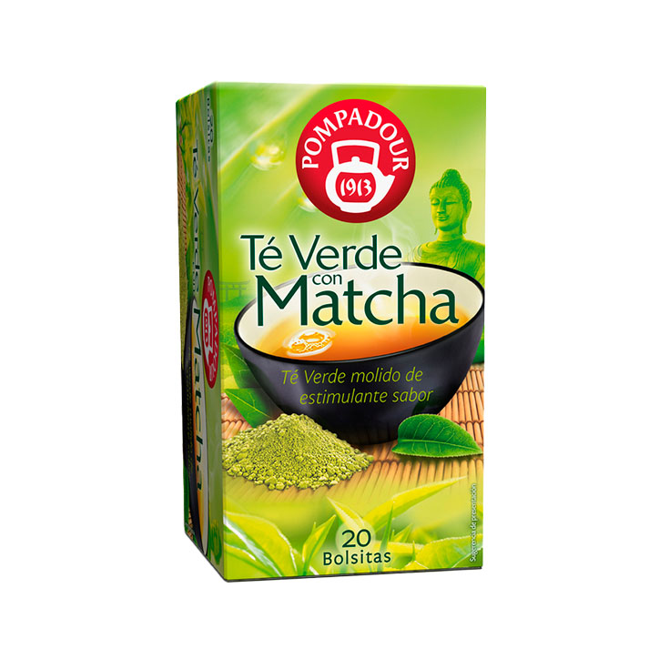 TE VERDE CON MATCHA POMPADOUR 20U