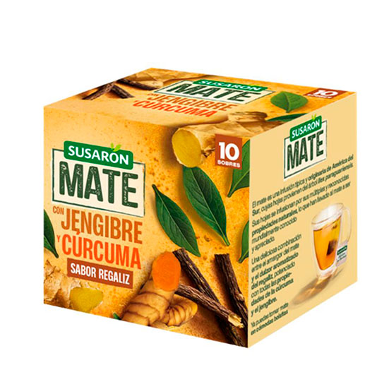 Mate jengibre y curcuma Susaron 15g