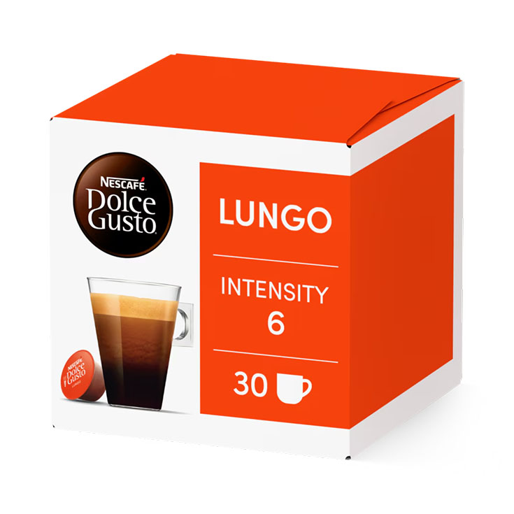 Café capsulas lungo Dolce gusto 30u