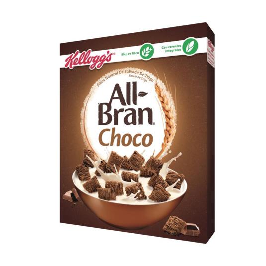 CEREAL TRIGO C/CHOCOLATE ALL BRAN KELLOGG´S 375G