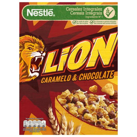 CEREAL C/ CREMA CARA/CHOCO LECHE NESTLÉ LION 400G