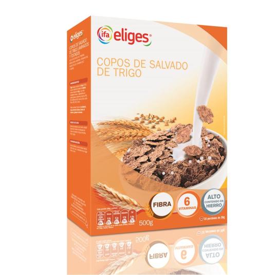 CEREAL COPO SALVADO TRIGO SALVADO TRIGO IFA ELIGES 500G