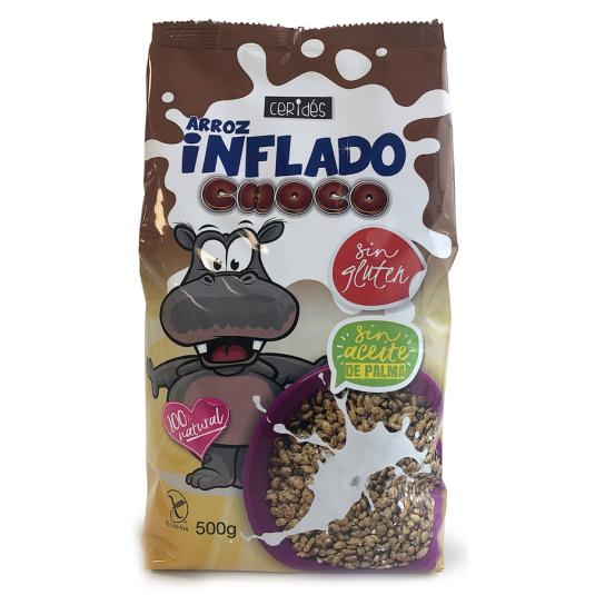 CEREALES ARROZ INFLADO CHOCOLATE CERIDES 500G