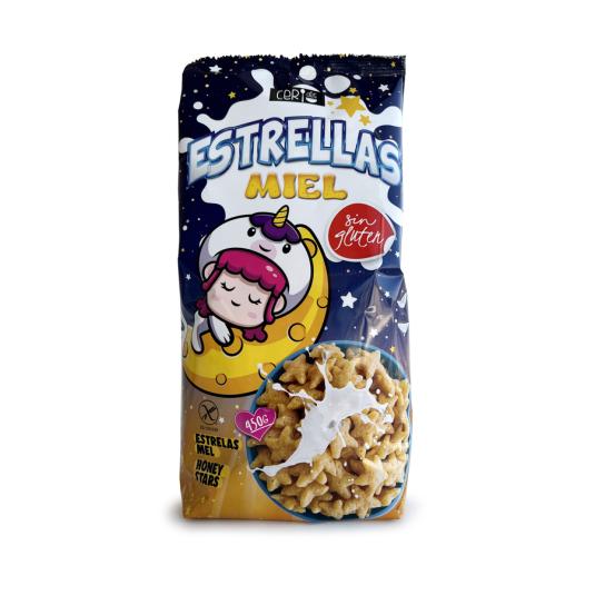 CEREALES ESTRELLITAS C/MIEL CERIDES 450G