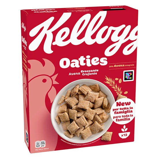 CEREALES AVENA CRUJIENTE OATIES KELLOGG'S 360G