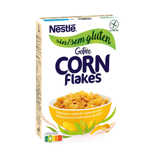 CEREALES CORN FLAKES S/ GLUTEN GO FREE NESTLE 375G