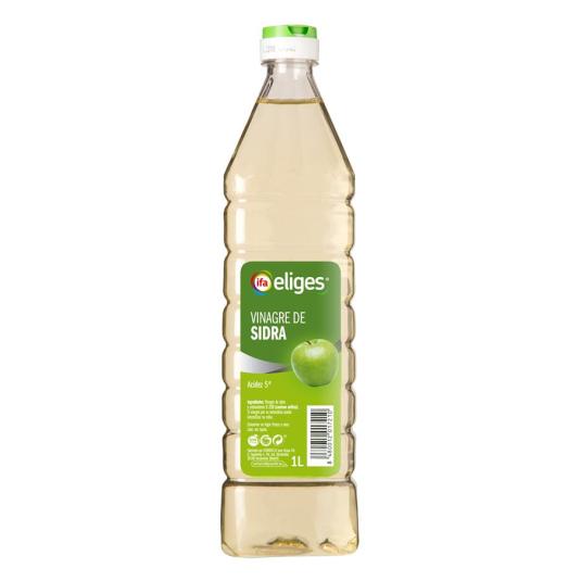 VINAGRE SIDRA MANZANA IFA ELIGES 1L