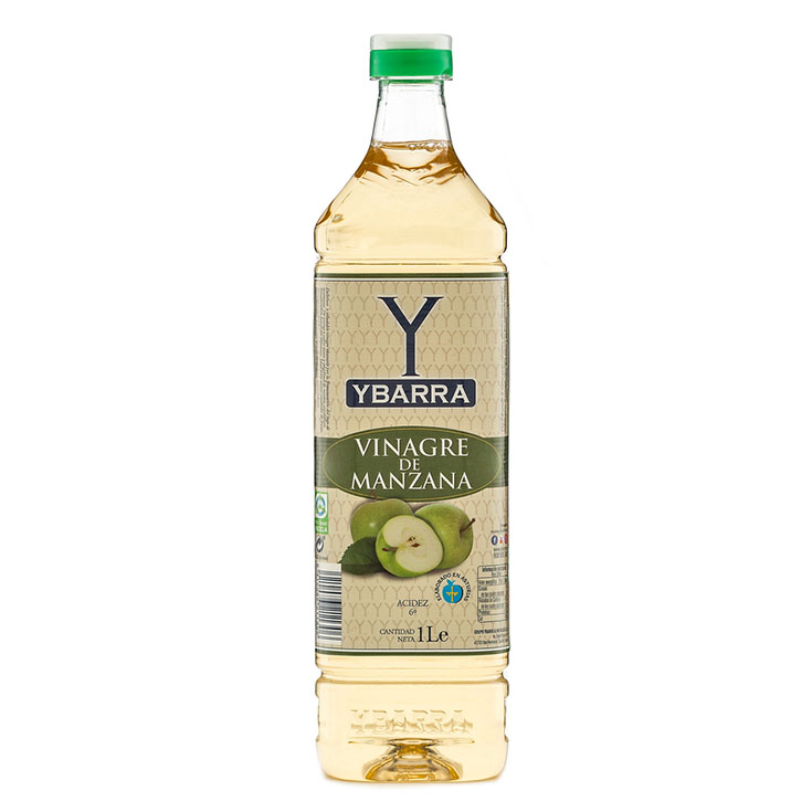 Vinagre manzana pet Ybarra 1l