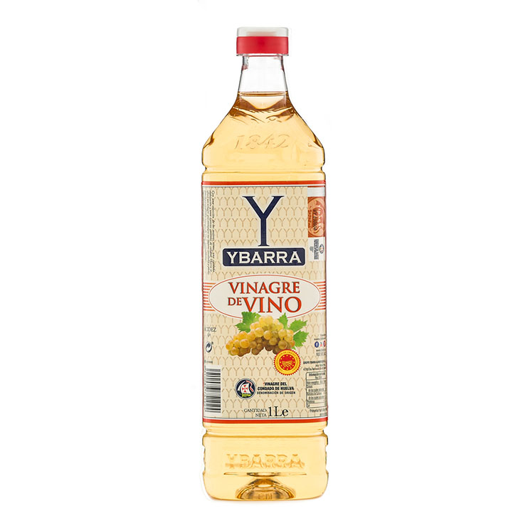 VINAGRE DE VINO BLANCO YBARRA 1L