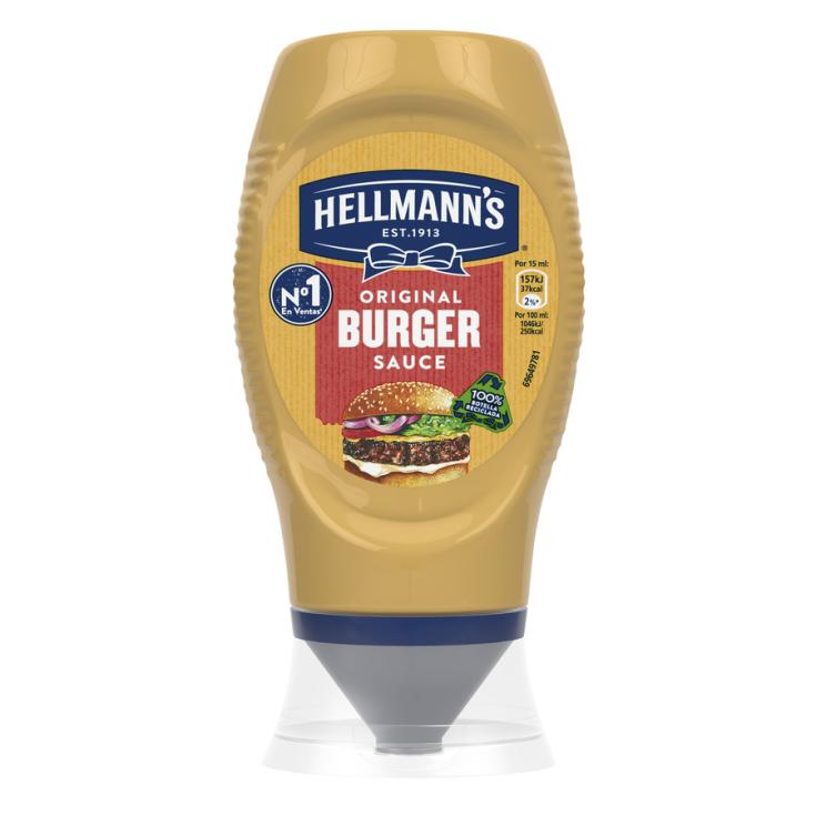 SALSA ORIGINAL BURGER HELLMANS 250ML