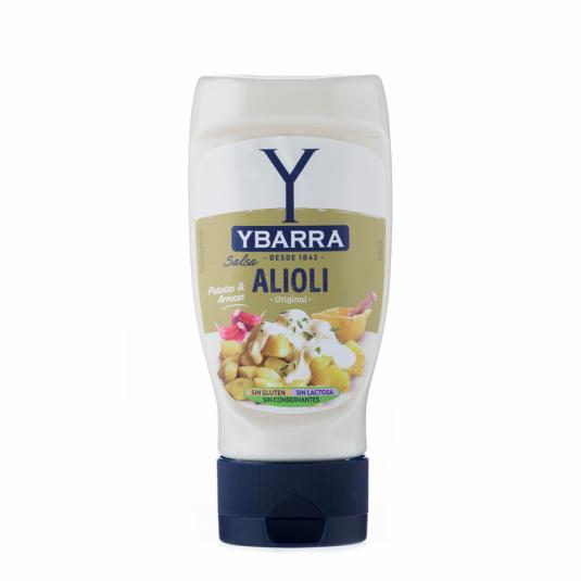 SALSA ALIOLI BOCABAJO YBARRA 300ML