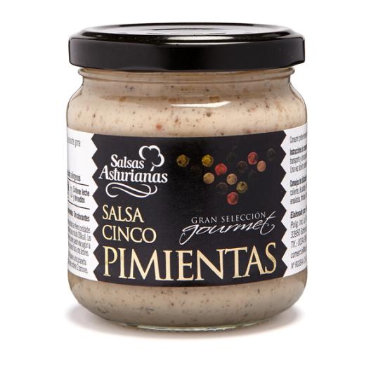 SALSA 5 PIMIENTAS  SALSAS ASTURIANAS 190G