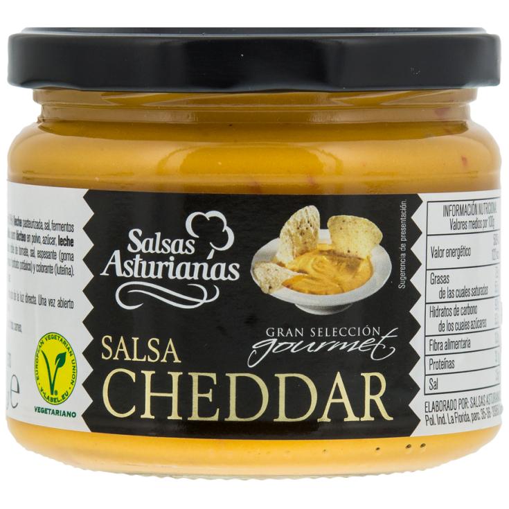 SALSA CHEDDAR VIDRIO SALSAS ASTURIANAS 300G