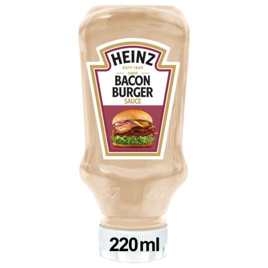 SALSA BACON BURGUER HEINZ 220 ML