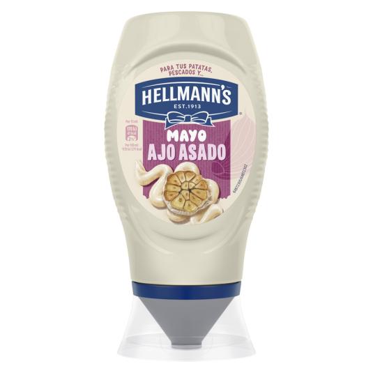 MAYONESA C/AJO HELLMMANS 250ML