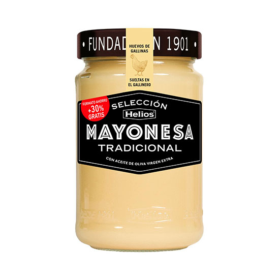 MAYONESA TRADICIONAL CRISTAL HELIOS 350G