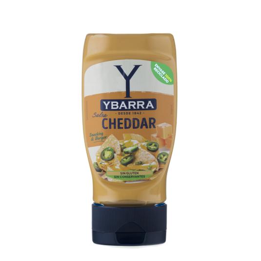 SALSA CHEDDAR YBARRA 250 ML