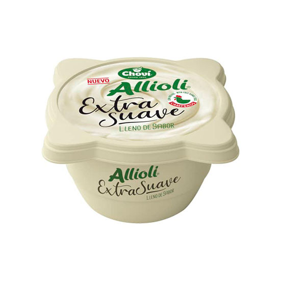 SALSA ALLIOLI EXTRA SUAVE MORTERO CHOVI 120ML
