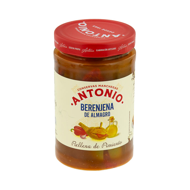 BERENJENA RELLENA PIMIENTOS CRISTAL ANTONIO 300G ESCURR