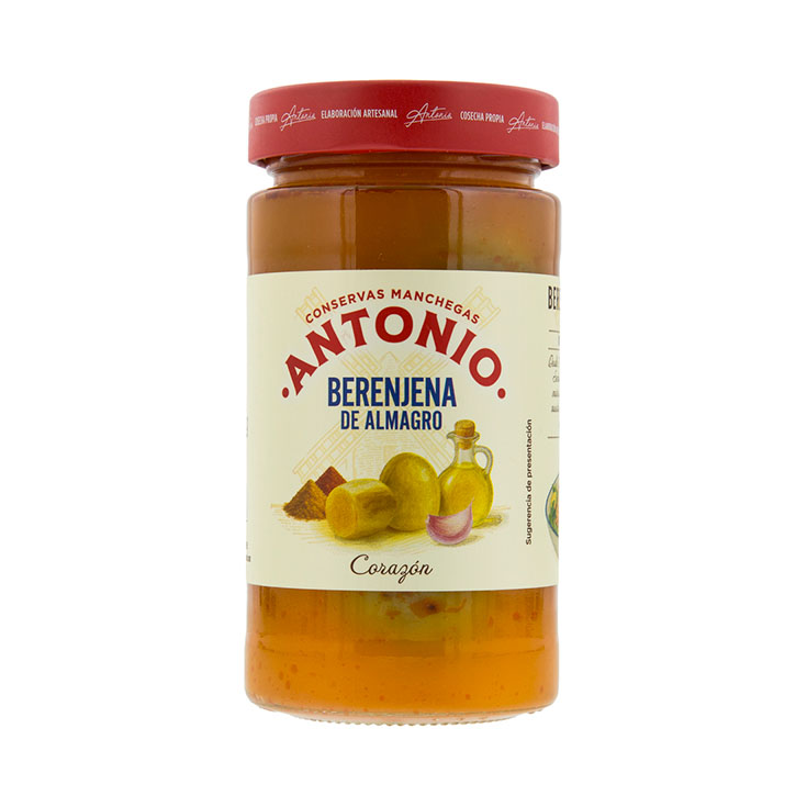 CORAZÓN BERENJENA CRISTAL ANTONIO 170G