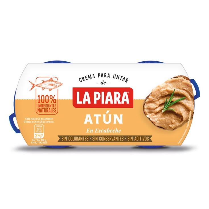 PATÉ ATÚN ESCABECHE LA PIARA P2 75G/U