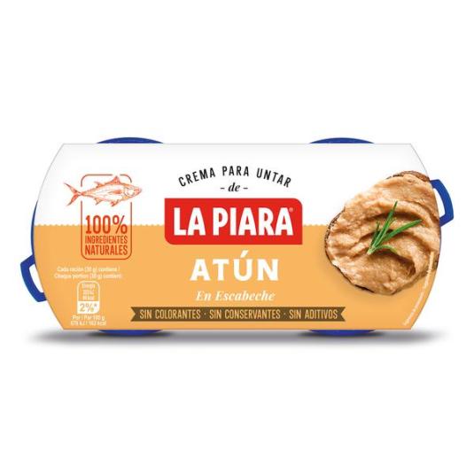 PATÉ ATÚN ESCABECHE LA PIARA P2 75G/U