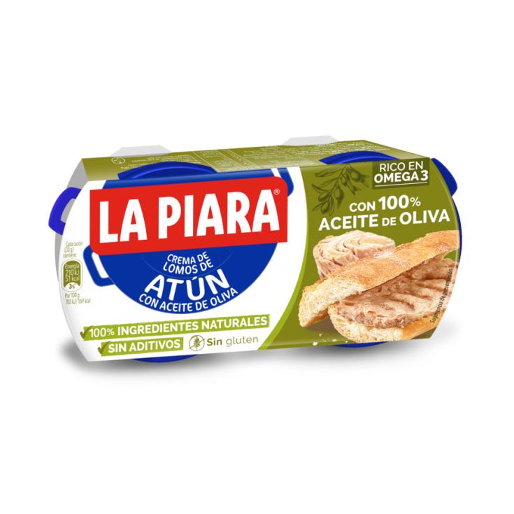 PATÉ ATÚN ACEITE DE OLIVA LA PIARA P2 75G/U