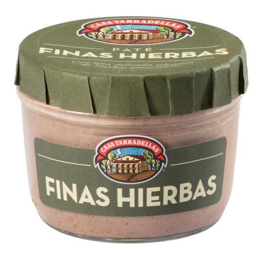 PATÉ HÍGADO DE CERDO FINAS HIERBAS CASA TARRADELLAS 125G