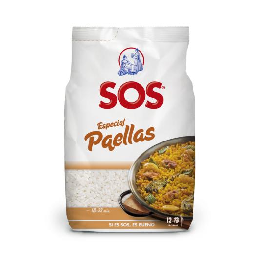 ARROZ ESPECIAL PAELLA SOS 1KG