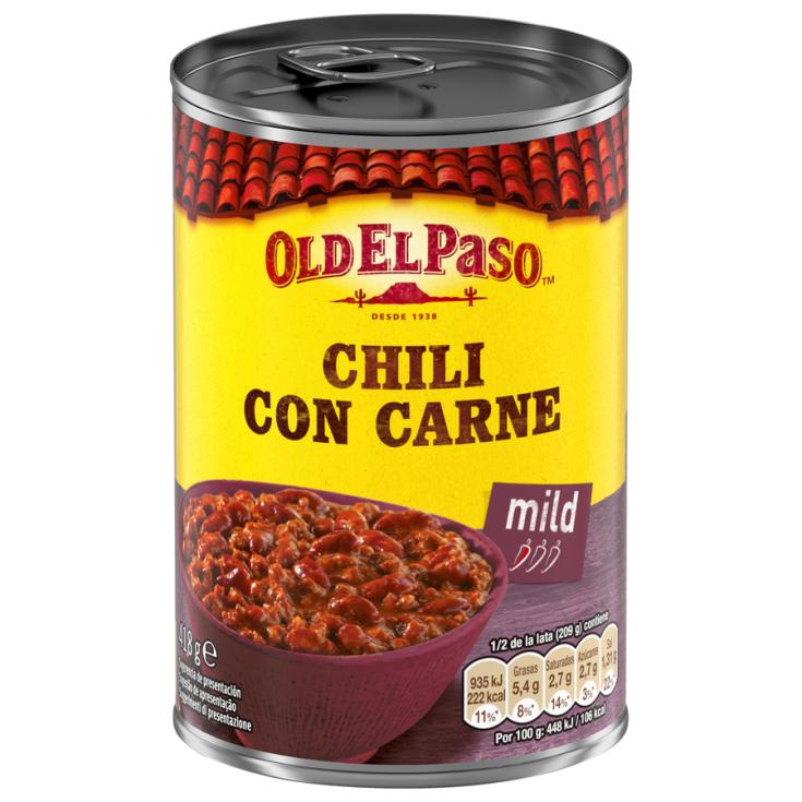 CHILI C/ CARNE OLD PASO 418G