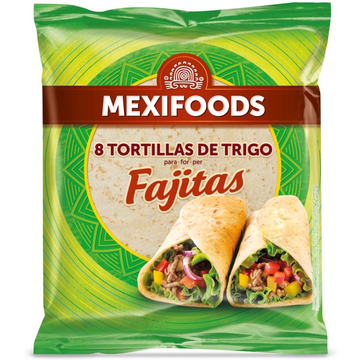 TORTITAS TRIGO  MEXIFOOD P8 320G