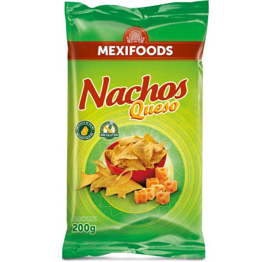 NACHOS TOTOPOS QUESO MEXIFOOD 200G