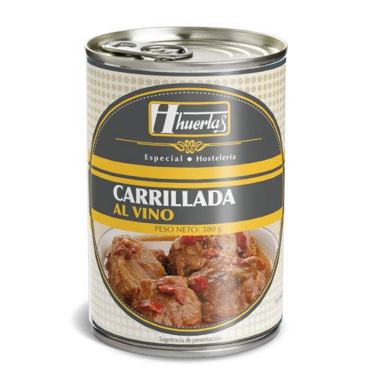 CARRILLADA CERDO VINO HUERTAS 380GR