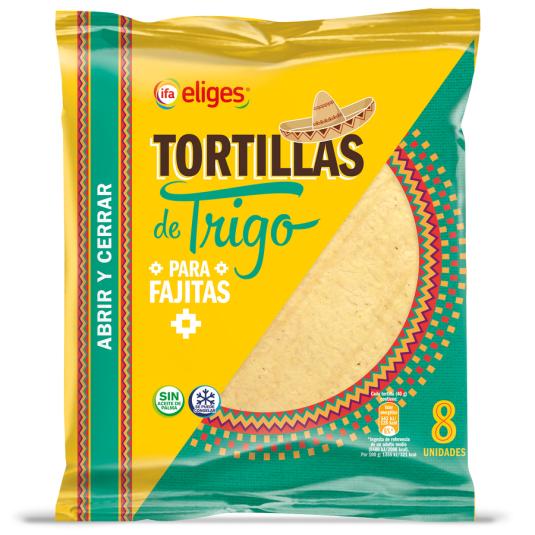 TORTILLAS DE TRIGO IFA ELIGES 8U 320G